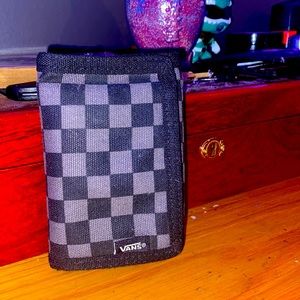 Checker vans wallet